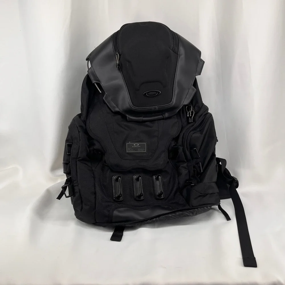 Oakley Kitchen Sink Backpack Black Tactical Heavy Duty Ripped Zipper For Parts